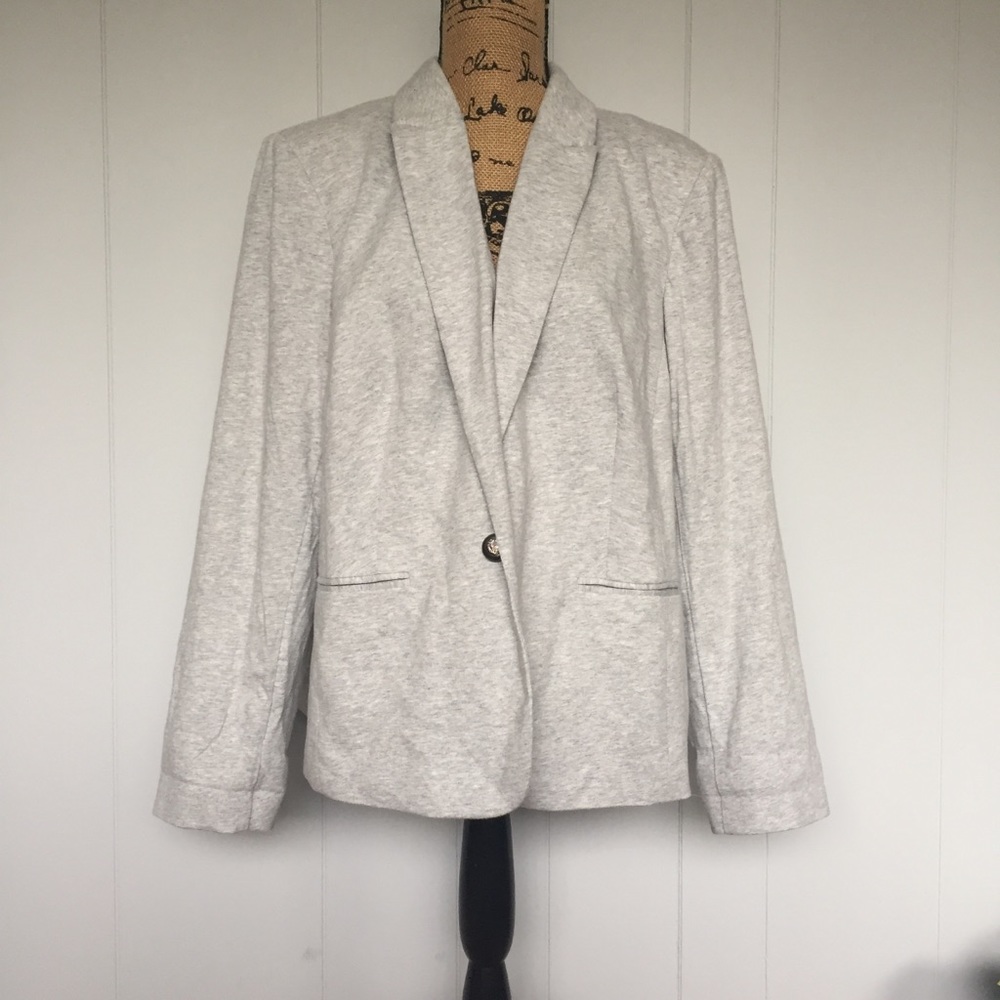British Khaki Grey Blazer